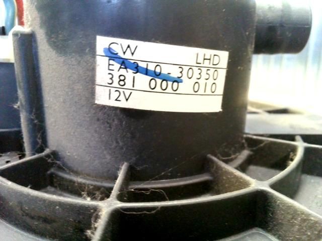 bontott SUZUKI WAGON R PLUS Fűtőmotor (Nem klímás)