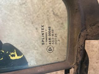 bontott SUZUKI WAGON R PLUS Jobb A Oszlop Oldalablak Üveg