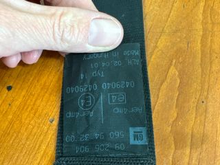 bontott SUZUKI WAGON R PLUS Jobb első Biztonsági Öv