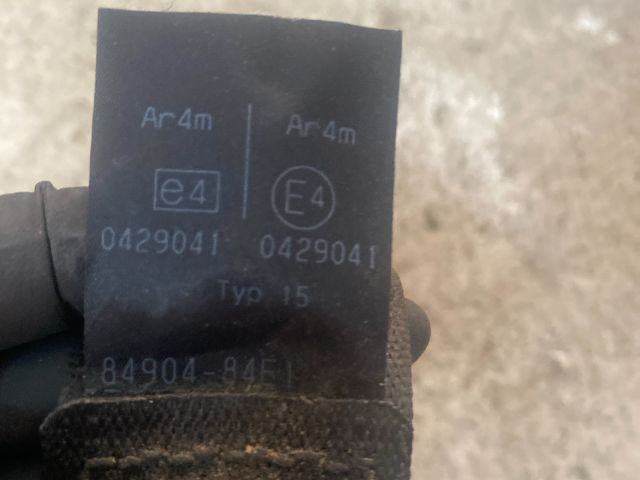 bontott SUZUKI WAGON R PLUS Jobb hátsó Biztonsági Öv