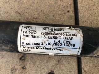 bontott SUZUKI WAGON R PLUS Kormánymű Nem szervós