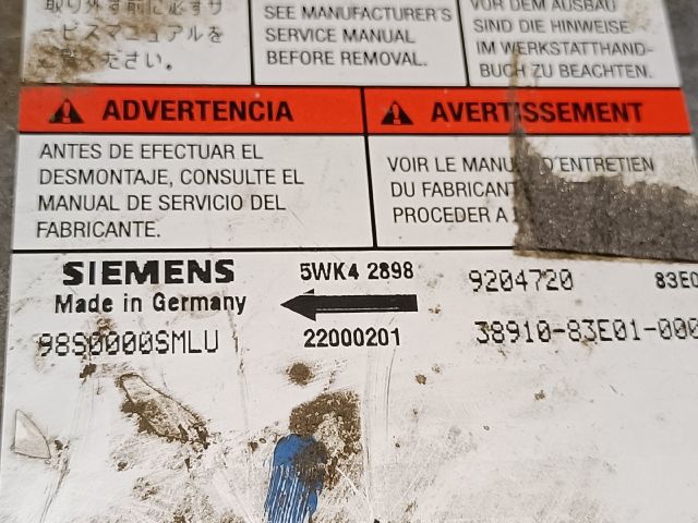 bontott SUZUKI WAGON R PLUS Légzsák Elektronika