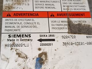 bontott SUZUKI WAGON R PLUS Légzsák Elektronika