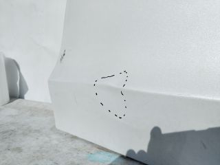 bontott TESLA 3 Bal hátsó Ajtó (Üres lemez)