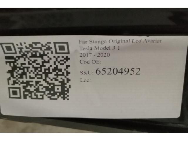 bontott TESLA 3 Bal Ledes Fényszóró