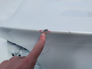 bontott TESLA 3 Csomagtérajtó (Üres lemez)