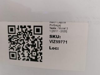 bontott TESLA 3 Csomagtérajtó (Üres lemez)