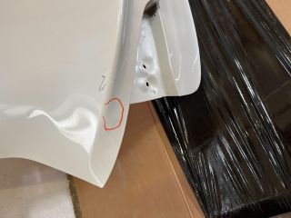 bontott TESLA 3 Csomagtérajtó (Üres lemez)