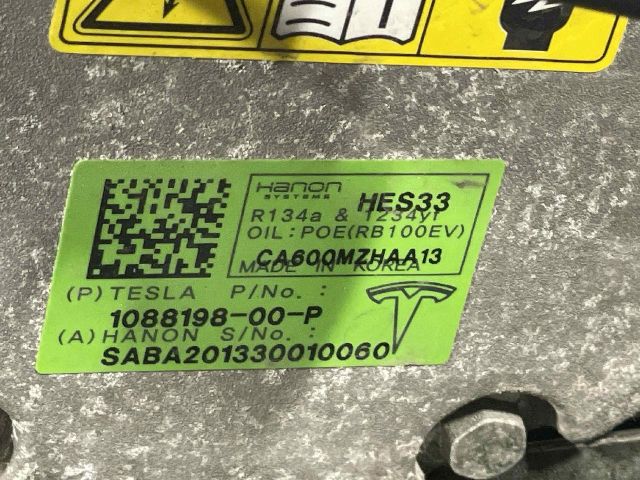 bontott TESLA 3 Klímakompresszor