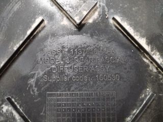 bontott TESLA 3 Hátsó Fenéklemez