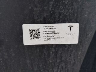 bontott TESLA 3 Hátsó Lökhárító (Üresen)