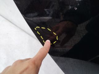 bontott TESLA 3 Jobb hátsó Ajtó (Üres lemez)