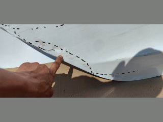 bontott TESLA 3 Jobb hátsó Ajtó (Üres lemez)