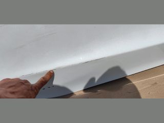 bontott TESLA 3 Jobb hátsó Ajtó (Üres lemez)