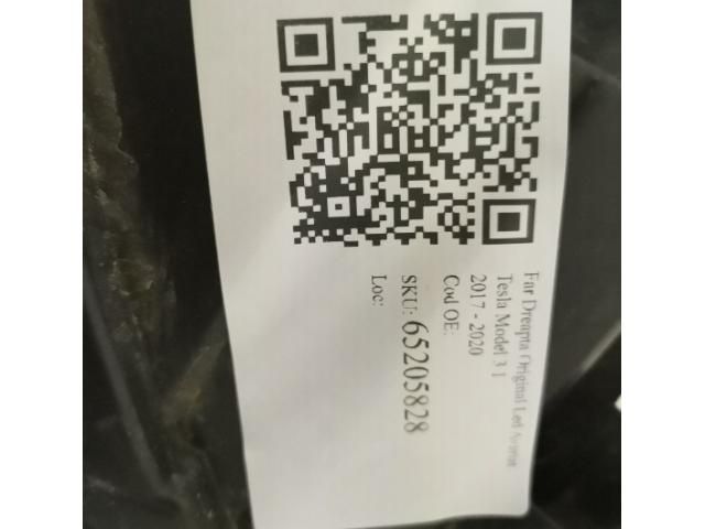 bontott TESLA 3 Jobb Ledes Fényszóró