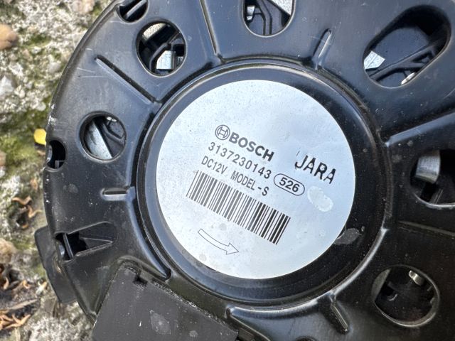 bontott TESLA MODEL S Hűtőventilátor