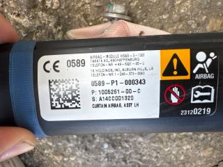 bontott TESLA MODEL S Bal első Függöny Légzsák