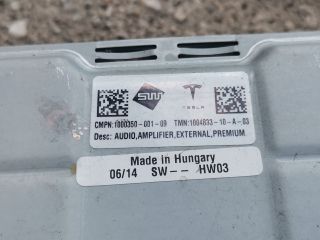 bontott TESLA MODEL S Végfok