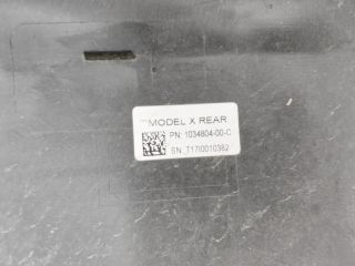 bontott TESLA MODEL X Hátsó Lökhárító (Üresen)