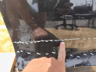 bontott TESLA MODEL X Jobb első Ajtó (Üres lemez)