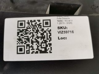 bontott TESLA MODEL X Jobb első Lökhárító Tartó (Műanyag)