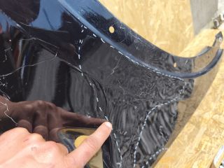 bontott TESLA MODEL X Jobb első Sárvédő