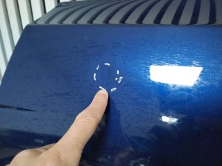 bontott TESLA Model Y Bal első Ajtó (Üres lemez)