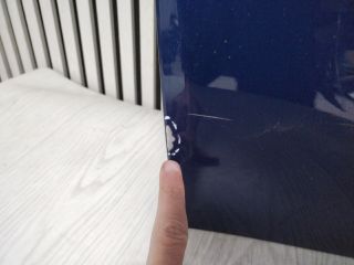 bontott TESLA Model Y Bal első Ajtó (Üres lemez)