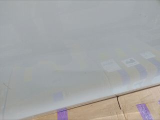 bontott TESLA Model Y Bal első Ajtó (Üres lemez)