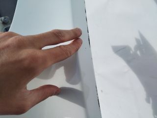 bontott TESLA Model Y Bal első Sárvédő