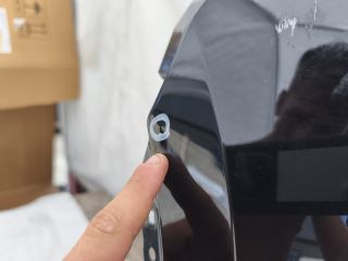 bontott TESLA Model Y Bal első Sárvédő