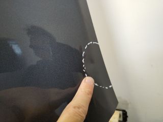 bontott TESLA Model Y Bal első Sárvédő