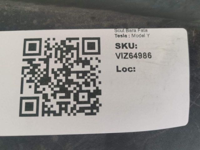 bontott TESLA Model Y Első Lökhárító Alsó Tálca