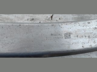 bontott TESLA Model Y Hátsó Lökhárító Merevítő (Fém)