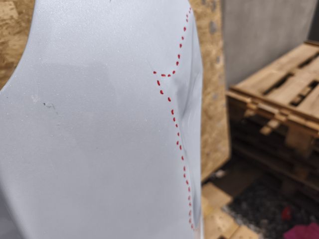 bontott TESLA Model Y Jobb első Sárvédő