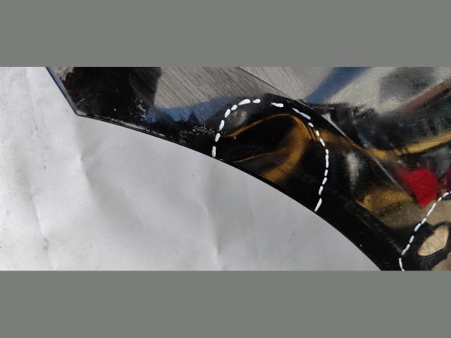 bontott TESLA Model Y Jobb hátsó Ajtó (Üres lemez)