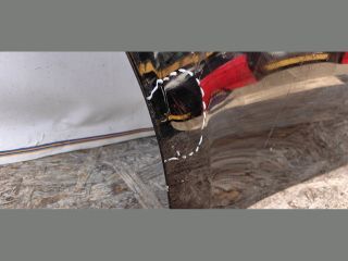 bontott TESLA Model Y Jobb hátsó Ajtó (Üres lemez)