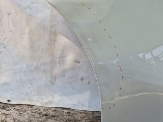 bontott TESLA Model Y Jobb hátsó Ajtó (Üres lemez)