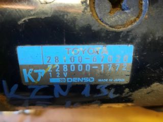 bontott TOYOTA 4 RUNNER Önindító