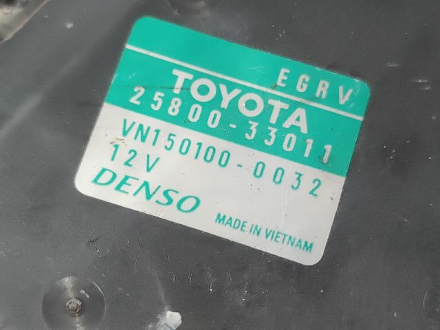 bontott TOYOTA AURIS EGR / AGR Vákum Szelep