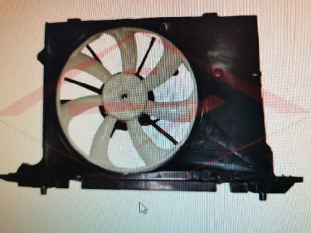 bontott TOYOTA AURIS Hűtőventilátor