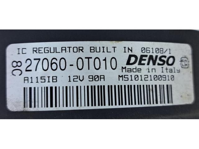 bontott TOYOTA AURIS Generátor