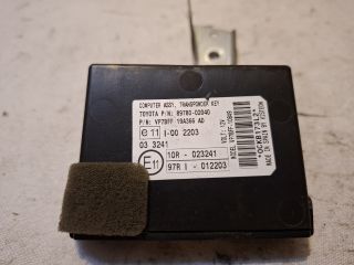 bontott TOYOTA AURIS Immobilizer Elektronika