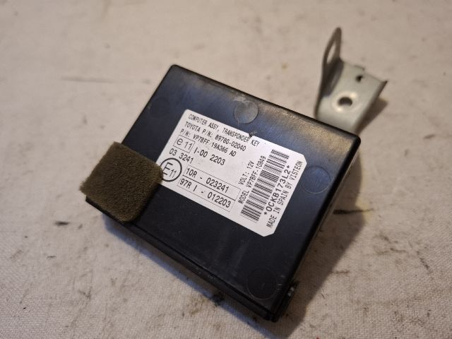 bontott TOYOTA AURIS Immobilizer Elektronika