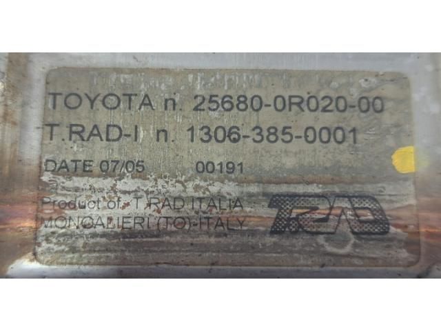 bontott TOYOTA AURIS EGR Hűtő