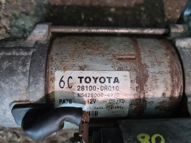 bontott TOYOTA AURIS Önindító