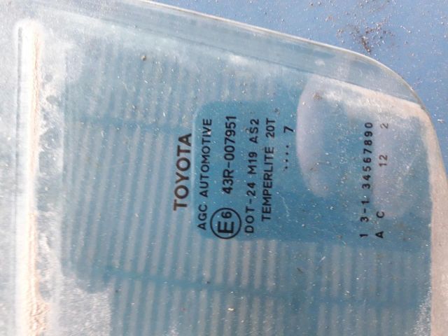 bontott TOYOTA AURIS Bal első Ablak