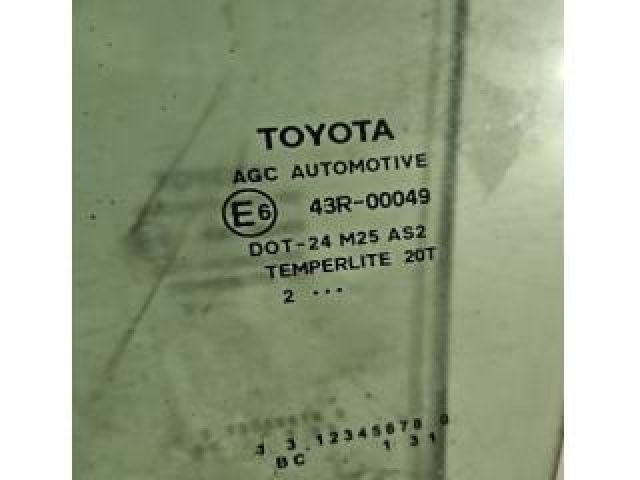 bontott TOYOTA AURIS Bal első Ablak