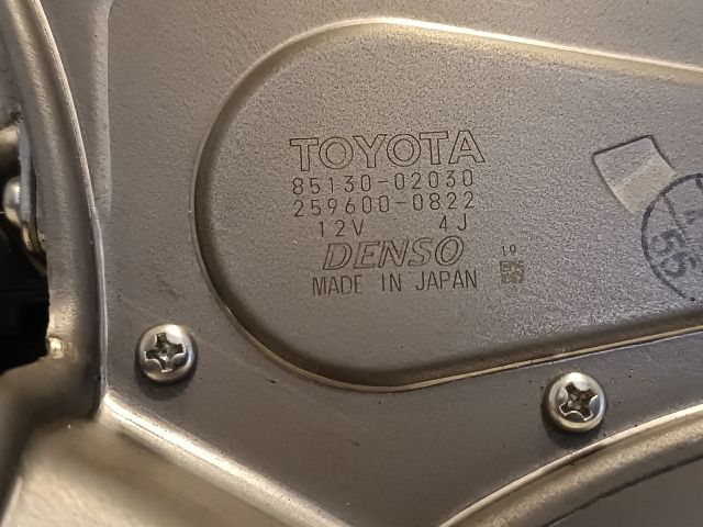 bontott TOYOTA AURIS Hátsó Ablaktörlő Motor