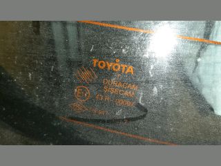 bontott TOYOTA AURIS Hátsó Szélvédő